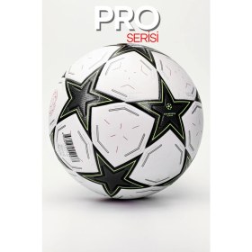 Resim Pro-Series Pu Laminated Futbol Topu Yapıştırma Champions Iç-Dış Mekan Beton Halı Saha Futbol Topu 510 