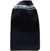 Resim İpek Sırt Ve Vücut Kesesi Lastikli Siyah 15X27 