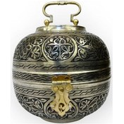 Resim Bakır İşlemeli Ekmeklik, D10104 