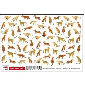 Resim Tnl Professionel Takma Tırnak Stiker N-39 