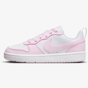 Resim Nike Court Borough Low Recraft Gs Dv5456-105 Beyaz-pembe Kadın Spor Ayakkabı Pembe 