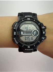 Resim Samstar Alarmlı-ışıklı-kronometreli-5 Atm Su Geçirmez-hediyelik Çocuk Kol Saati Pembe 