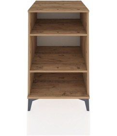Resim Kronos Komodin 2 Raflı 60x59x96 Çam-çam Çam 