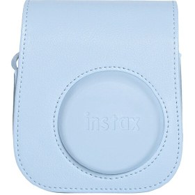 Resim Fujifilm Instax Mini 12 Mavi Deri Çanta 