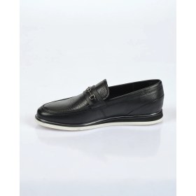 Resim Marco Rossi Minimalist Deri Loafer Erkek Ayakkabı - Günlük Şıklık 