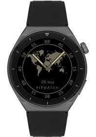 Resim FitWatch FT202301AM0401 Füme-Siyah Akıllı Kol Saati FitWatch