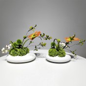 Resim 3 Adet Yapay Yulaf Ezmesi Meyve Buketi Orkide & K 