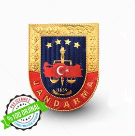 Resim ÇUKUROVA ÜTÜ Jandarma Mont Arması, 3d Plastik TPU, Yeni Model Tip, Cırtlı, Standart Ölçü, 