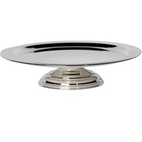 Resim Gümüş Küçük Boy Pasta Standı 