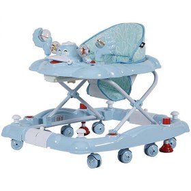 Resim Sunny Baby Kiddy Sallanmalı Bebek Yürüteci - Mavi - Turkuaz / Standart 