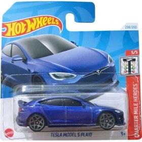 Resim Hot Wheels - Tesla Model S Plaid - Coi Hobi 