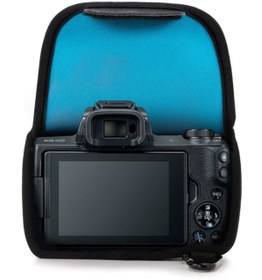 Resim MegaGear Canon EOS M50, M5 (15-45mm) Neopren Fotoğraf Makinesi Kılıfı 