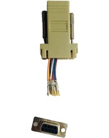 Resim S-Tech RJ45 9 Pİn D-Sub Konnektör 