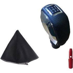 Resim Peugeot 308 Deri Kaplama Krom Spor Vites Topuzu Ve Körügü 537339773 