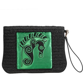 Resim Livebasic Clutch -black Ethnıc Horse 