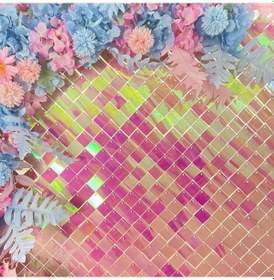 Resim Kamuflaj&mavi 30x30 Cm Pırıltılı Duvar Panelleri Payetler Zemin Olaylar Ev Dekorasyon Doğum Günü Partisi İçin Harika 