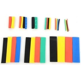 Resim Isı İle Daralan Makaron Kablo Yalıtım Set 328 Adet 