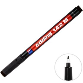 Resim Edding 142 M Permanent Asetat CD Kalemi 1 mm Uçlu Siyah 