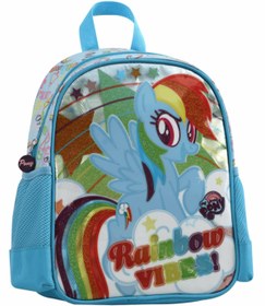 Resim Pony Kız Çocuk Mavi Lisanslı Anaokulu Çantası 5222 