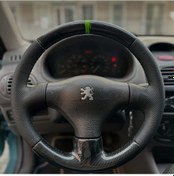 Resim Peugeot 206 1999-2003 Araca Özel Direksiyon Kılıfı Açıklamımızı O Siyah 