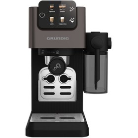 Resim Grundig KSM 6430 Delisia Coffee Yarı Otomatik Kapsüllü Süt Hazneli Espresso Makinesi 
