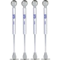Resim 4 Adet Dolap Amortisörü Gazlı Piston Kapak Hidroliği 27 cm 100N 