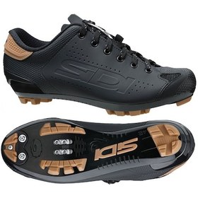 Resim Sidi Dust Shoelace Dağ Ve Gravel Bisiklet Ayakkabısı Siyah 