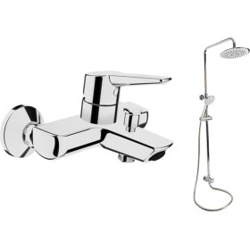 Resim Artema Solid S Banyo Batarya,punto Plus 3c Tepe Duş Kolonu A45718 