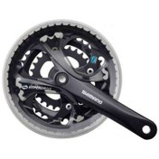 Resim Shimano FC-M361 48/38/28T 170mm 8 Vites Siyah Aynakol ADK Bike Shop