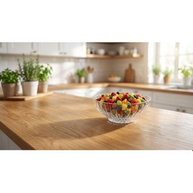 Resim Selka Home Cam Salata Kasesi Şeffaf 