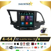 Resim Navistar Hyundai Elantra Tesla 4gb 64gb 2016-2018 Model Kablosuz Carplay Navigasyon Qled Multimedya Sistemi 