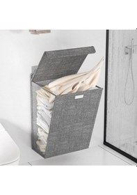 Resim River World Kirli Çamaşır Sepeti Asılabilir Katlanabilir Renkli 