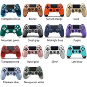Resim Xindoker Ps4 Altın Renkli Kablosuz Bluetooth Oyun Kumandası, Şarj Özellikli Ve Aydınlatmalı 