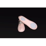 Resim SEGAH TASARIM Ten Rengi Bez Bale Ayakkabısı Patiği 