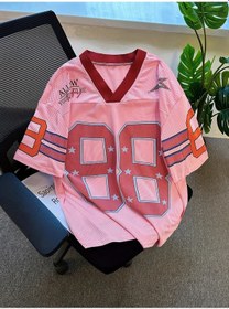 Resim Snapbuy 2025 Yaz Erkek V Yaka Nefes Alabilir Spor Tişört - 3d Baskılı Günlük Kullanımblack Black 