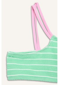 Resim Defacto Çizgili 2li Bikini Kız Çocuk G5754a826hsgn1204 Yeşil-gn1204 