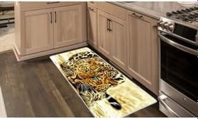 Resim Colorix Carpet Kaymaz Taban Tezgah Önü Mutfak Paspası 75x150 Cm No: 007 