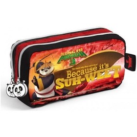 Resim Kung Fu Panda 3 Kalem Çantası Kalemlik 