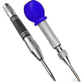 Resim Unncanny Ahşap, Metal, Plastik, Cam ve Mermer Için 2 Adet Otomatik Merkez Delgeç Merkezi Delgeç Seti (Yurt Dışından) 