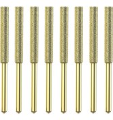 Resim Beauty Life 8 Adet Testere Uçları Titanyum Kaplama Elmas Kalemtıraş (Yurt Dışından) 