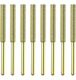 Resim Beauty Life 8 Adet Testere Uçları Titanyum Kaplama Elmas Kalemtıraş (Yurt Dışından) 