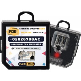 Resim Goldcar Lancia Thema İle Uyumlu Direksiyon Kolonu Kilit Emülatörü Simülatörü - 05026788AC 