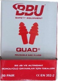 Resim Kulak Tıkacı Bbu Ep500 Quad Çam Tipi 22 Db 50Çift 