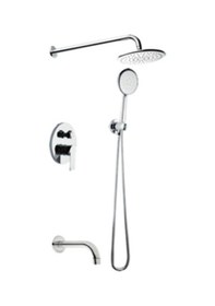Resim Tsa Ankastre Üç Yönlü Yuvarlak Banyo Bataryası Seti 