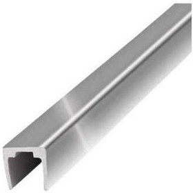 Resim Stor Kapak Rayı 3 Metre Krom U Kanalı 1 Boy Gri 