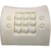 Resim Case Masaj Etkili Bel Yastığı Sırt Destek Minderi 