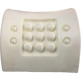 Resim Case Masaj Etkili Bel Yastığı Sırt Destek Minderi 