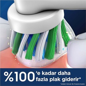 Resim Oral-B Cross Action Şarjlı Diş Fırçası Yedek Başlığı 9 Adet 