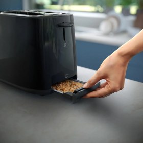 Resim Hepta Collection HD2581/90 Ekmek Kızartma Makinesi, Otomatik Kapanma, Buz Çözme Işlevi, Siyah 