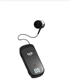 Resim LinkTech V81 Makaralı Titreşimli Bluetooth Kulaklık Gri 